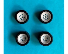 Wheels + tires – Gotti / 4 pcs / for R5 Turbo rally 1/24